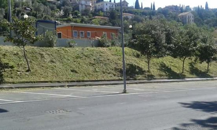 Alassio, operazione di pulizia nei pressi del campetto di Loreto