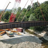 Ponte dei Chinelli, obiettivo termine lavori prima di Natale o inizio gennaio Ponte dei Chinelli, obiettivo termine lavori prima di Natale o inizio gennaio