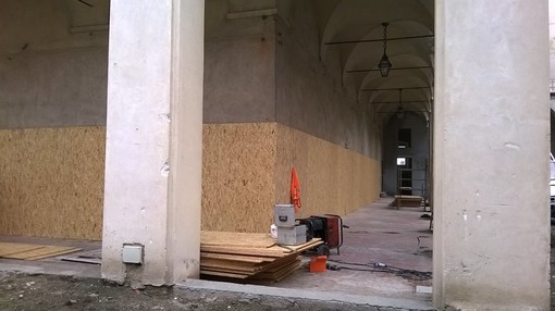 Savona, chiuso per colpa dei vandali il passaggio di Santa Chiara Savona, chiuso per colpa dei vandali il passaggio di Santa Chiara