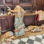 Pietra Ligure, la festa del Miracolo si chiude con un incidente: danneggiata la statua di San Nicolò Pietra Ligure, la festa del Miracolo si chiude con un incidente: danneggiata la statua di San Nicolò