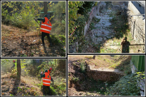 Cairo: pulizia dei rii nella frazione di Ferrania