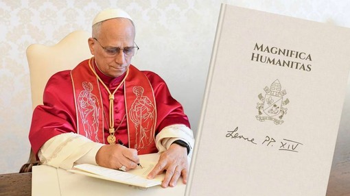 Papa Leone XIV pubblica la sua prima enciclica Magnifica Humanitas Papa Leone XIV pubblica la sua prima enciclica Magnifica Humanitas
