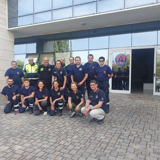 Prevenzione degli incendi estivi sul Reventino, 12 volontari della protezione civile savonese in Calabria