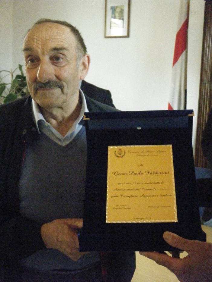 Pietra Ligure, ultimo consiglio comunale per Paolo Palmarini Pietra Ligure, ultimo consiglio comunale per Paolo Palmarini