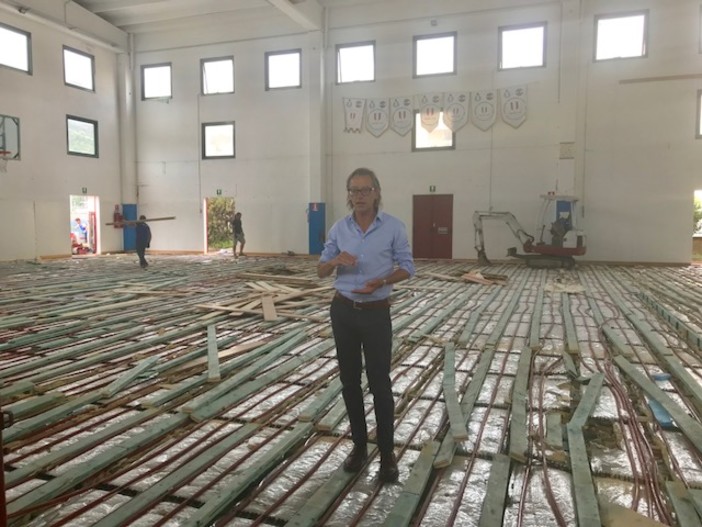 Albenga: al via i lavori al Palamarco