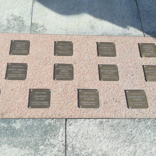 Varazze, 14 pietre commemorative in ricordo dei varazzini che hanno perso la vita nei campi di concentramento