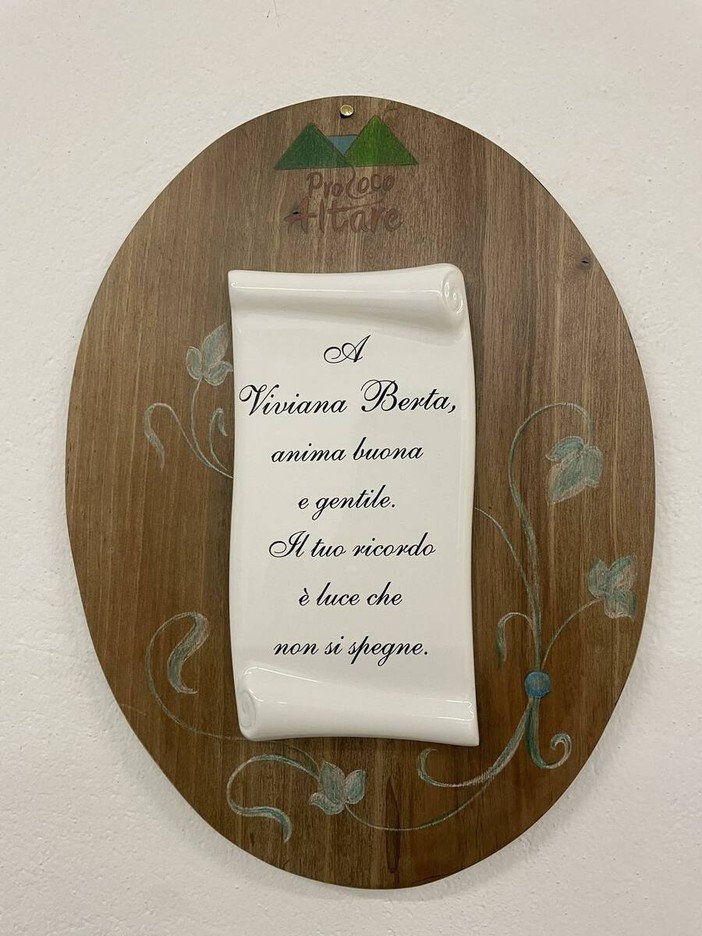 Altare, nuova sede della pro loco intitolata a Viviana Berta