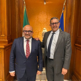 Il presidente Toti incontra il ministro Sangiuliano: Isola Gallinara al centro del tavolo