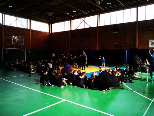 Immagine di repertorio: un evento al palazzetto dello sport di Borghetto Immagine di repertorio: un evento al palazzetto dello sport di Borghetto