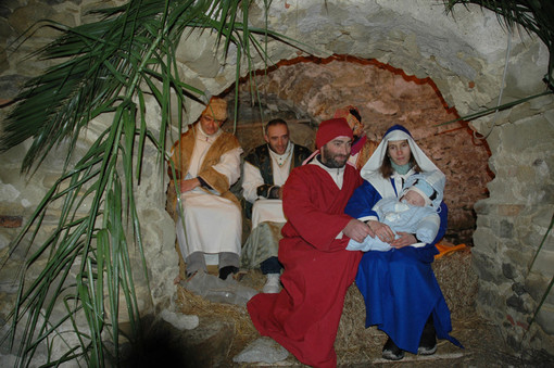 Il presepe di Rocca Vignale (immagine di repertorio)