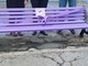 Albisola, inaugurata la panchina viola per la fibromialgia sul Lungomare Montale (FOTO)