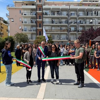 Vadino ha una nuova palestra attrezzata all’aperto: inaugurata in piazza Pertini