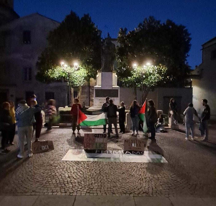 Presidio permanente ad Albenga pro-Gaza: venerdì 17 ottobre il corteo organizzato