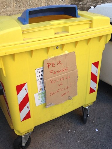 Albenga: "Per favore rompere le scatole!" Albenga: "Per favore rompere le scatole!"