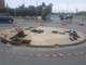 Albenga: proseguono i lavori di miglioramento della rotonda su Viale Martiri della Foce