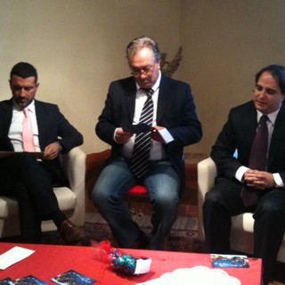 Da sinistra: Robello De Filippis, Vannucci e Chirivì