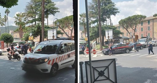 Albenga, rissa tra due giovani in piazza del Popolo