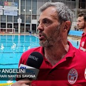 Pallanuoto. R.N. Savona, Angelini dopo il successo di misura a Berlino: "Buona partita per coraggio, voglia e coesione. Vincere qui è difficile per chiunque" Pallanuoto. R.N. Savona, Angelini dopo il successo di misura a Berlino: "Buona partita per coraggio, voglia e coesione. Vincere qui è difficile per chiunque"