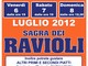 Segno, alla società Cattolica la "Sagra dei Ravioli" Segno, alla società Cattolica la "Sagra dei Ravioli"