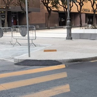 Savona, Orsi sul restyling di Piazza Diaz: "Possibile che nessuno abbia pensato alle barriere architettoniche?"