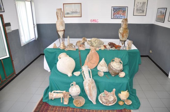 Le anfore recuperate