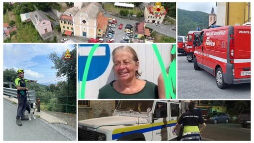 Proseguono a Varazze le ricerche di Margherita Giacomini: attivati droni e cinofili