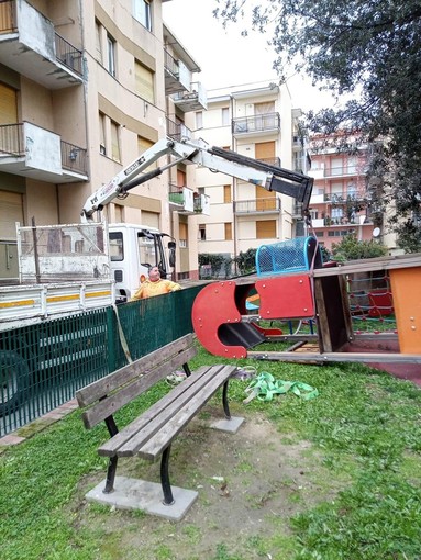 Finale, 200mila euro per la riqualificazione del parco giochi Vela Finale, 200mila euro per la riqualificazione del parco giochi Vela