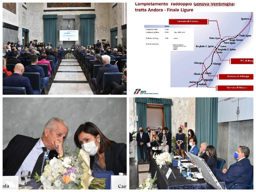 Raddoppio ferroviario Andora-Finale Ligure, il commissario Macello: "Entro 5 anni vogliamo terminarlo"
