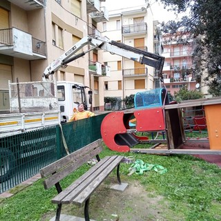 Finale, 200mila euro per la riqualificazione del parco giochi Vela