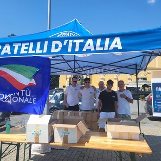A Varazze la raccolta alimentare promossa da Gioventù Nazionale Savona A Varazze la raccolta alimentare promossa da Gioventù Nazionale Savona