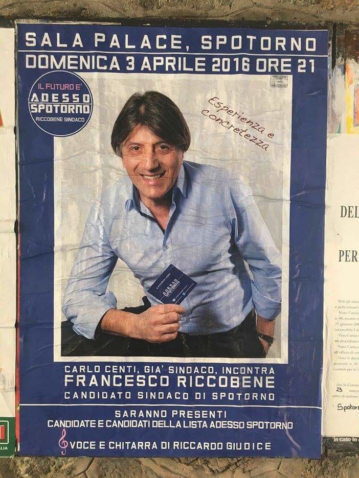 Francesco Riccobene quarto candidato sindaco ufficiale a Spotorno