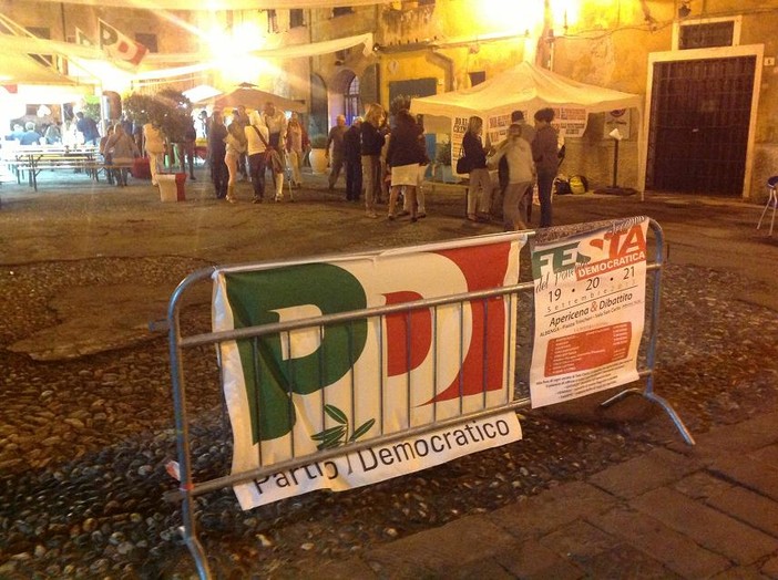 A Albenga il Pd vuole confronto politico ed alla convivialità e non polemiche