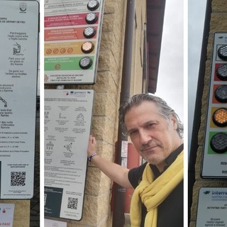 Rischio incendio, Mai (Lega): “Iniziato test con pannello informativo ad Albenga. Primo installato in Liguria”