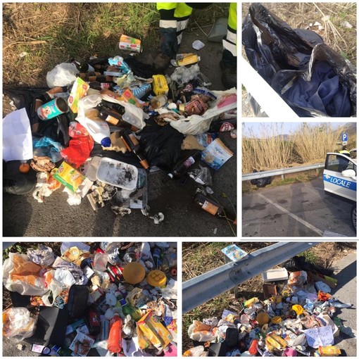 Identificato e multato lo "Sporcaccione della Val Varatella" che scaricava i propri rifiuti a Borghetto
