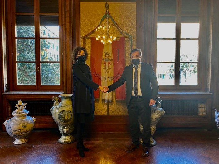 Savona, incontro tra il sindaco Russo e Ilaria Caprioglio: toni cordiali e confronto sulle questioni in corso