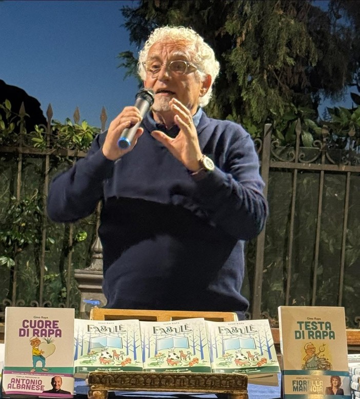 Stellanello, gli alunni incontrano Gino Rapa: lettura e creatività a scuola