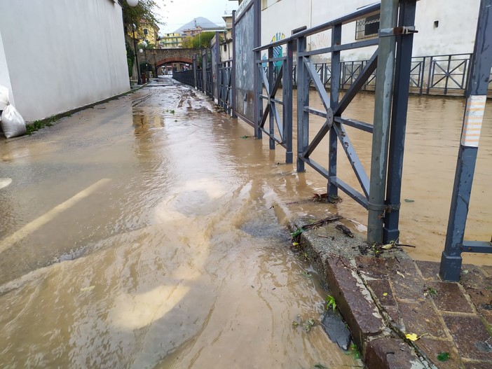 Ceriale, esondato il San Rocco all'alba ma fortunatamente in modo poco impattante Ceriale, esondato il San Rocco all'alba ma fortunatamente in modo poco impattante