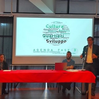 Russo presenta la progettazione per il 2024 e dà il via alla fase operativa della candidatura di Savona capitale della cultura Russo presenta la progettazione per il 2024 e dà il via alla fase operativa della candidatura di Savona capitale della cultura