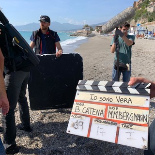Il film "Io sono Vera", ciak a Pietra, Borgio e Finale. Gandolfo e Bolla: "Coproduzione importante, valore per il territorio" (FOTO)