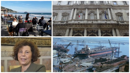 Liguria, la pandemia sortisce effetti eterogenei sull'economia regionale: soffre il terziario, per l'industria giudizio "sospeso" Liguria, la pandemia sortisce effetti eterogenei sull'economia regionale: soffre il terziario, per l'industria giudizio "sospeso"