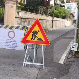 Restyling dell'asfalto, a Borgio Verezzi fino al 12 aprile via Nazario Sauro chiusa dalle 8.30 alle 18