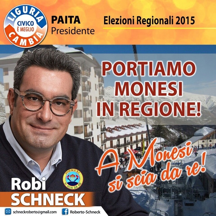 #regionali2015, con Roberto Schneck per Monesi in Regione #regionali2015, con Roberto Schneck per Monesi in Regione