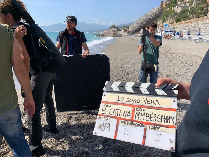 Il film "Io sono Vera", ciak a Pietra, Borgio e Finale. Gandolfo e Bolla: "Coproduzione importante, valore per il territorio" (FOTO)