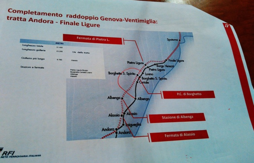 Raddoppio ferroviario, il sindaco di Albenga Tomatis: "Necessario realizzare infrastrutture"