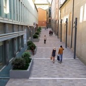 Il rendering per la nuova via Rossello Il rendering per la nuova via Rossello