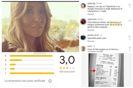Alla gogna per un piattino: boom di recensioni negative per l'osteria ligure che ha fatto pagare il sovrapprezzo