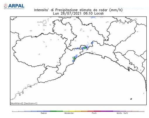 Maltempo, scattata l'allerta gialla per temporali nel savonese Maltempo, scattata l'allerta gialla per temporali nel savonese