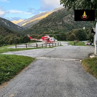 Un momento delle ricerche lo scorso settembre