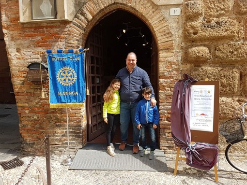 Il Rotary Albenga organizza un'asta di opere d'arte per finanziare il Bike Park