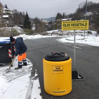 Roccavignale, consegnata la tanica per la raccolta degli oli usati